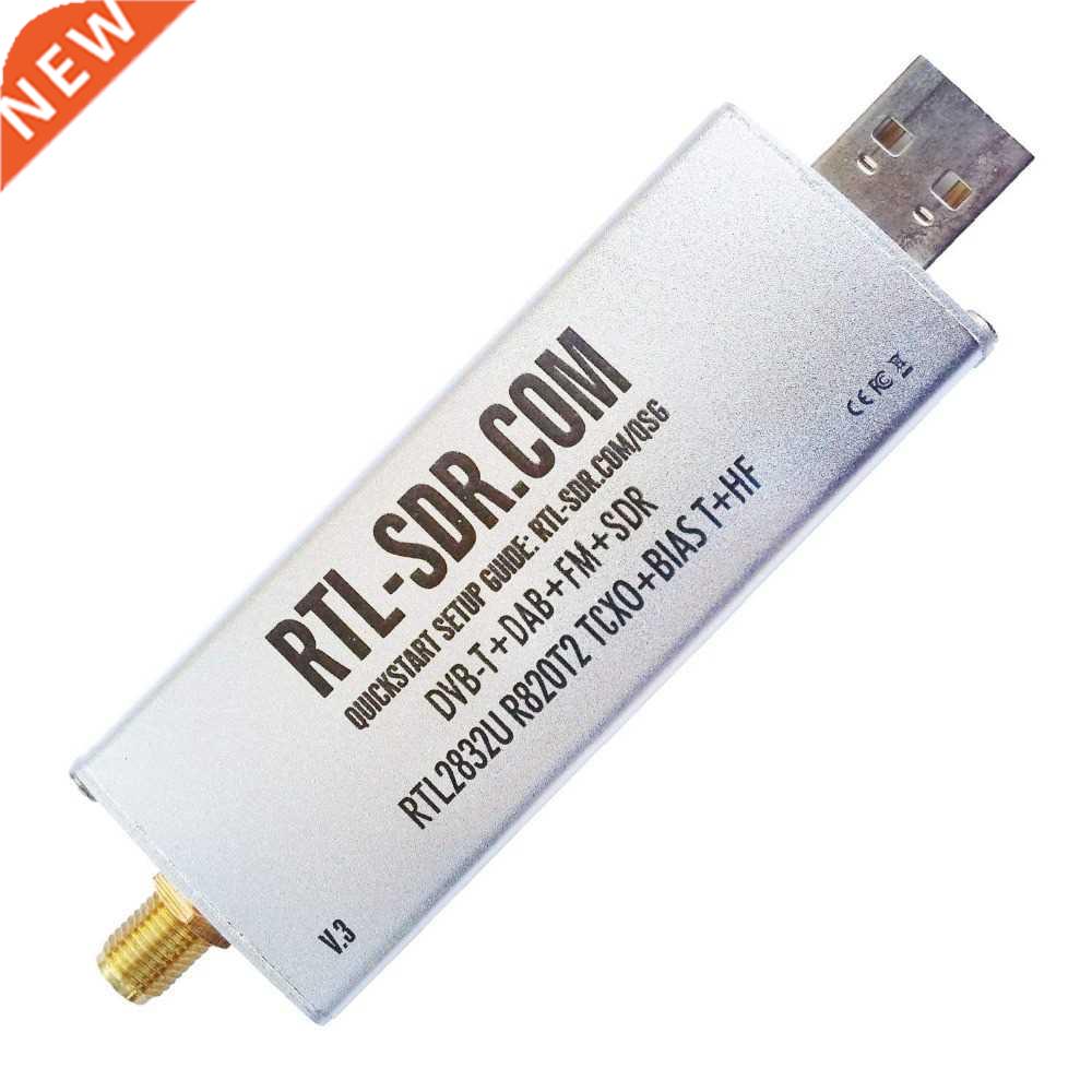 RTL-SDR Blog RTL SDR V3 R820T2 RTL2832U 1PPM TCXO SMA RTLSDR