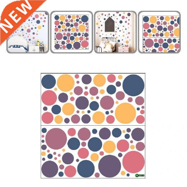 Dropshipping Removable 2Pcs/Set Useful Cored Dots Print