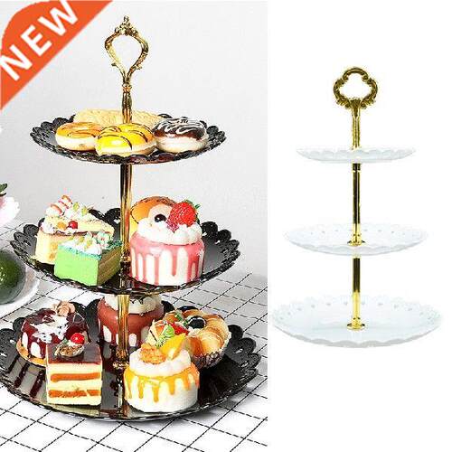 European Three-layer Cake Stand Wedding Party Dessert Table