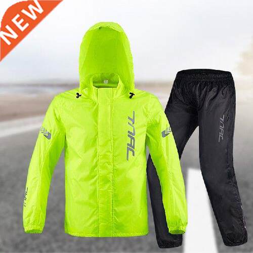 Camping Mens Raincoat Waterproof Coat Cloak Overalls