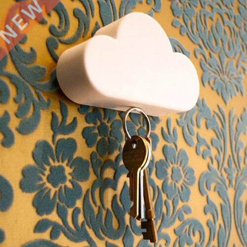 Creative Novelty Home Storage Holder White Cloud Shape Magne
