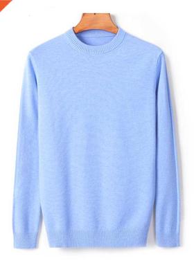10 Colors Men's Thick Round Neck Sweter 2020 New utumn/win
