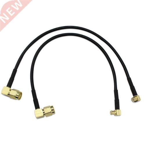 2x AV Cable Digital Coaxial Stereo Wire SMA Male to MCX Male