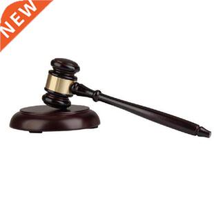 Handmade Wooden Auction Hammer for Lawyer Judge Handcrafted