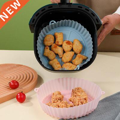 14/18cm Air Fryers Oven Baking Tray Fried Pizza Chicken