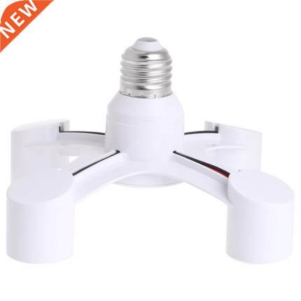 4In1 E27 To E27 Base Socket Splitter LED Light Lamp Bulb Ada