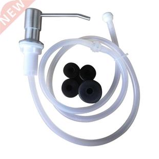 1Set Stainless Steel Sink Liquid Soap Dispenser Lotion Pump