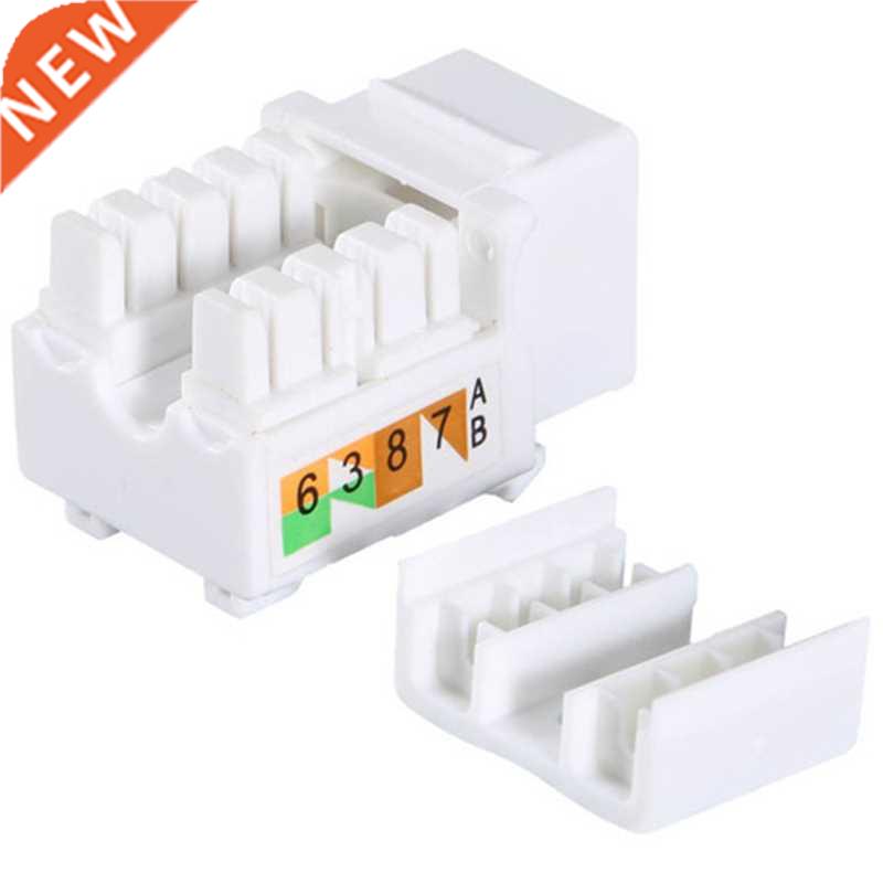 50 Pcs Generic Cat6 RJ45 Jack Punch-Down Stand Ethernet Modu