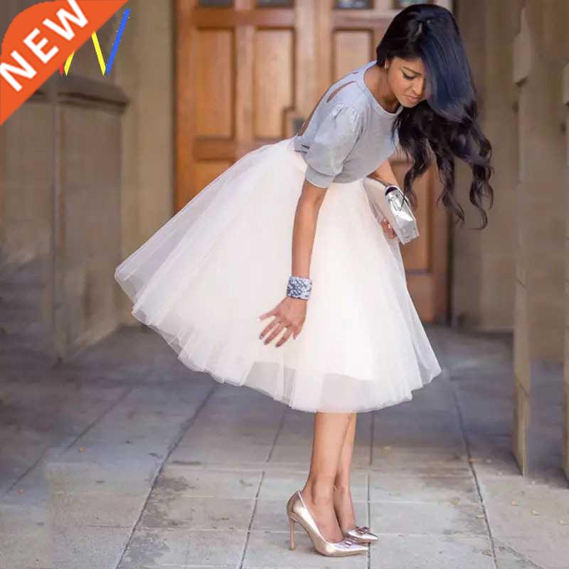 Fashion for Women Tutu Tulle Skirt Wedding pty dress 2019