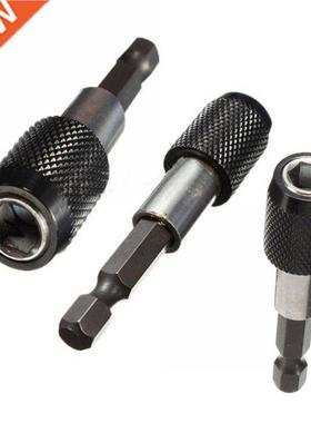 New Black 1/4 Hex Shank Quick Release Electric Drill Magneti