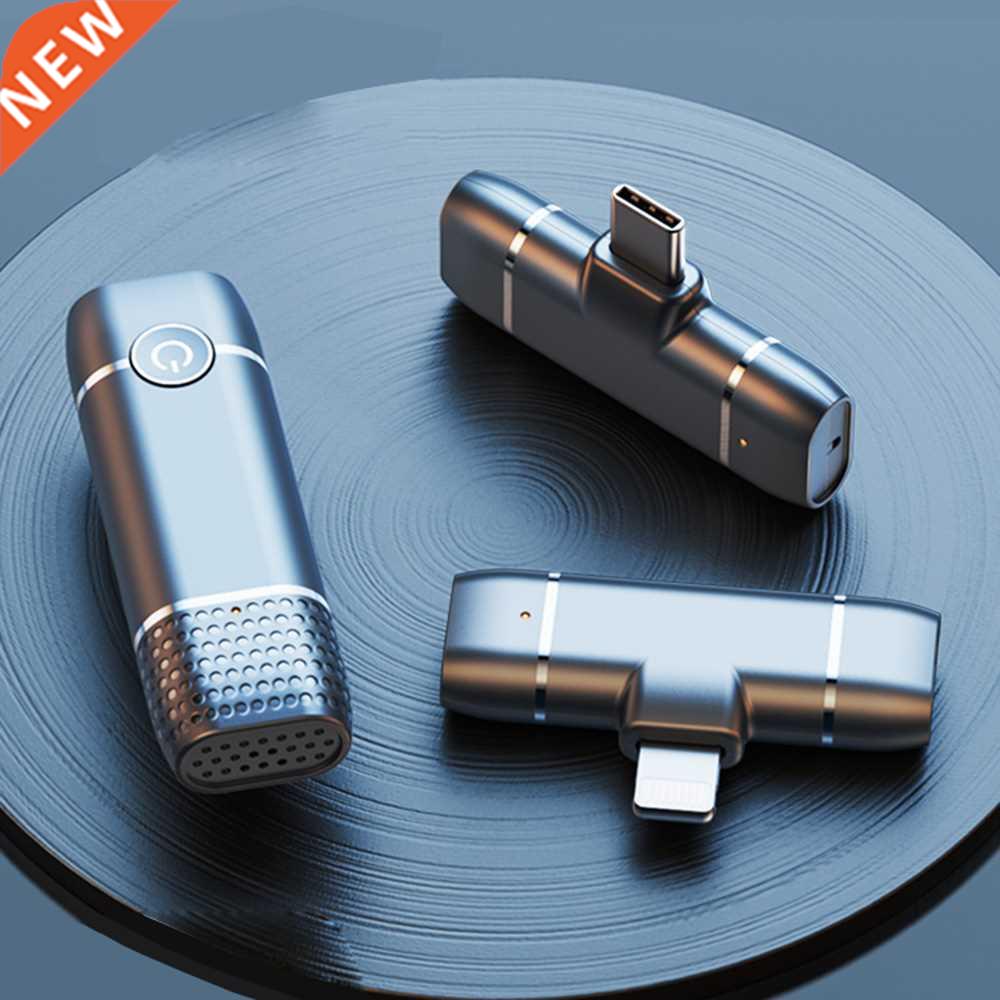 Lavalier Wireless Microphone For iPhone 13 12 11 10 7 8 Plus
