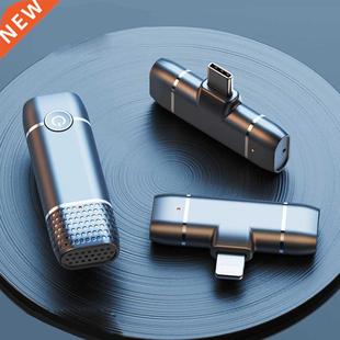 Lavalier Wireless Microphone For iPhone 13 12 11 10 7 8 Plus