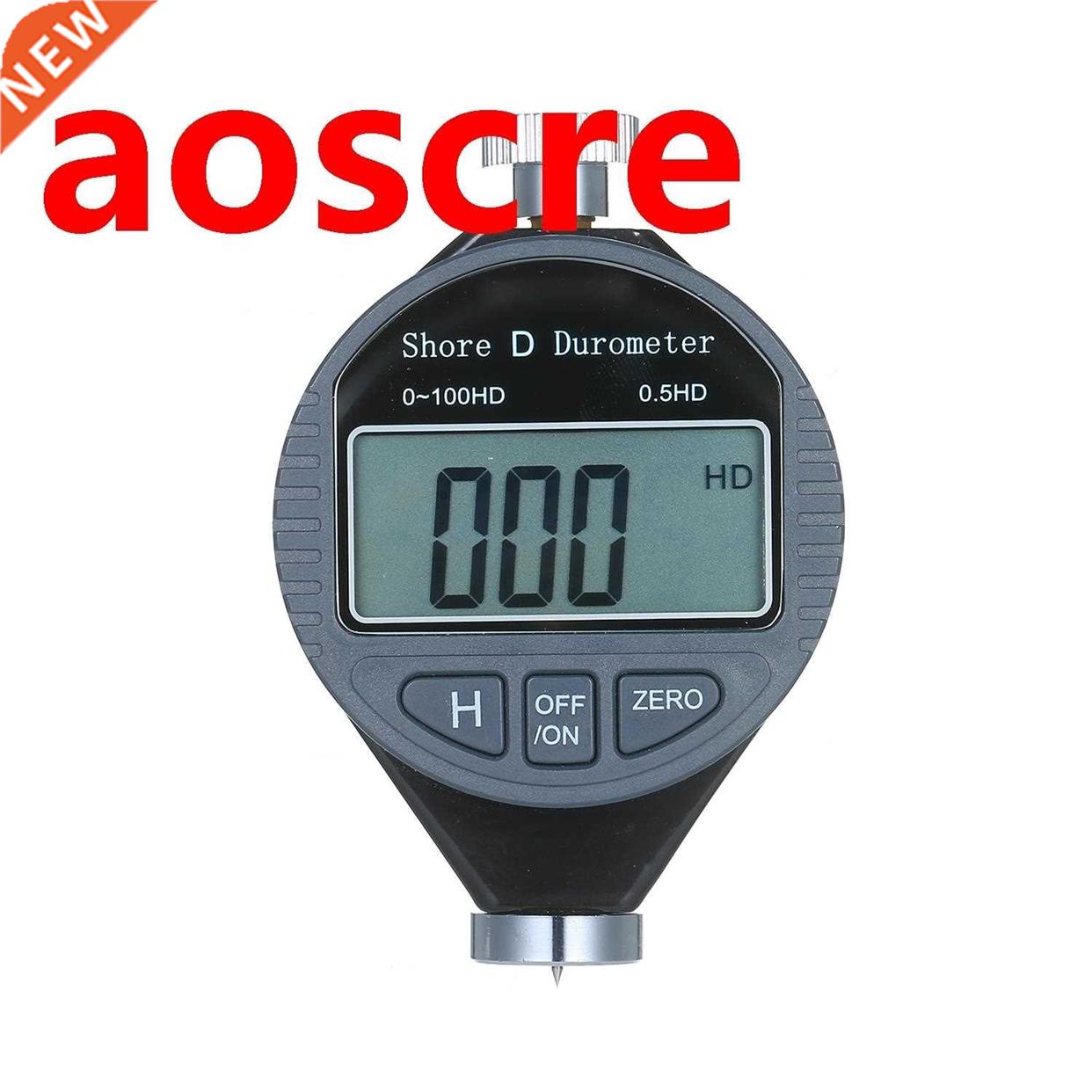 Portable 0-100HA Shore A Hardness Tester Meter with Large LC