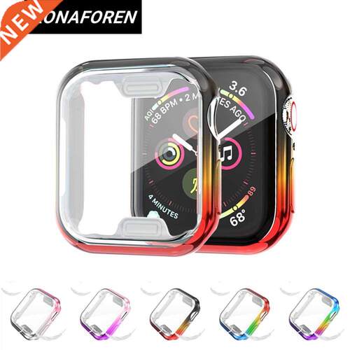 Konaforen TPU Case For Apple Watch Series 6 SE 5 4 3 2 Clea