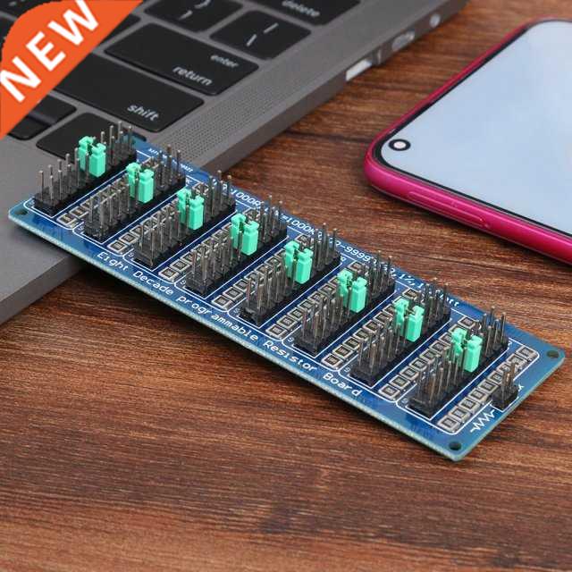 Programmable Eight Decade Resistor Board 1R-9999999R Step Ac