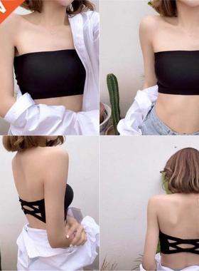 Seamless Tube Tops Sports Bra Women Invisible Bra Intimate S