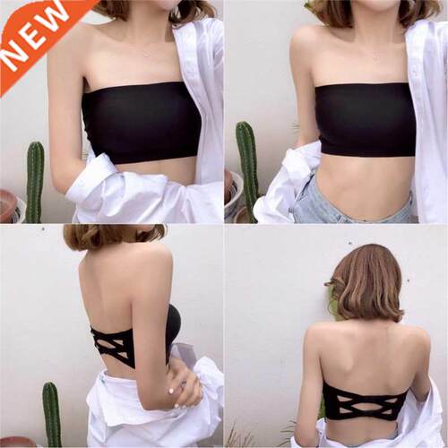 Seamless Tube Tops Sports Bra Women Invisible Bra Intimate S