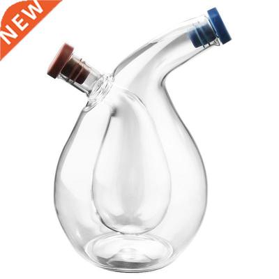 Kitchen Two-In-One Oil Dispenser Design Vinegar Cruet Olive