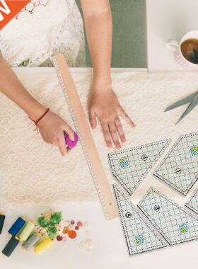 Qult Templates Cuttng Ruler Hand Patchwork Ruler Acrylc