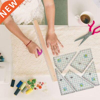 Qult Templates Cuttng Ruler Hand Patchwork Ruler Acrylc