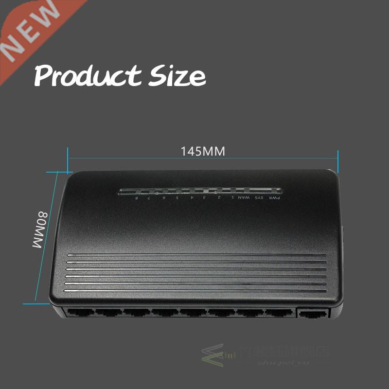 9port wired router RTL8196E Chip SOHO plastic box DHCP ether