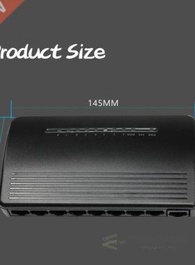 9port wired router RTL8196E Chip SOHO plastic box DHCP ether