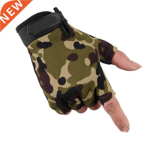 Half Finger Tactical Gloves Men Women Antiskid Army Military