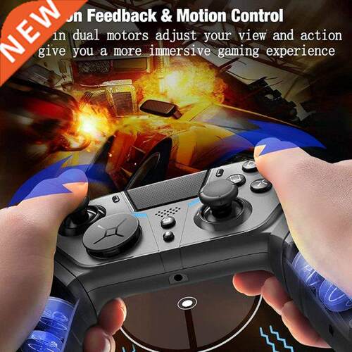 Wireless Game Controller Gamepad Joystick with 4xProgrammabl