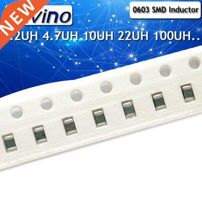 50PCS 0603 SMD stack inductor 47nh 100nh 1uh 2.2uh 4.7uh 10u