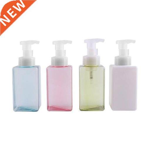Hot 4Pcs 250/450ml Travel Mousse Foamng Shampoo Gel Empty
