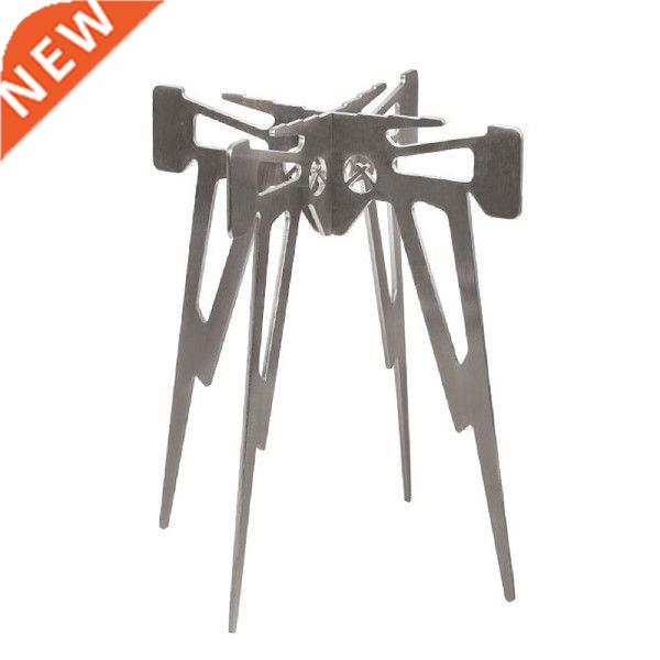 Cmpfire Pot Stnd Stinless Steel Multifunctionl Outdoor