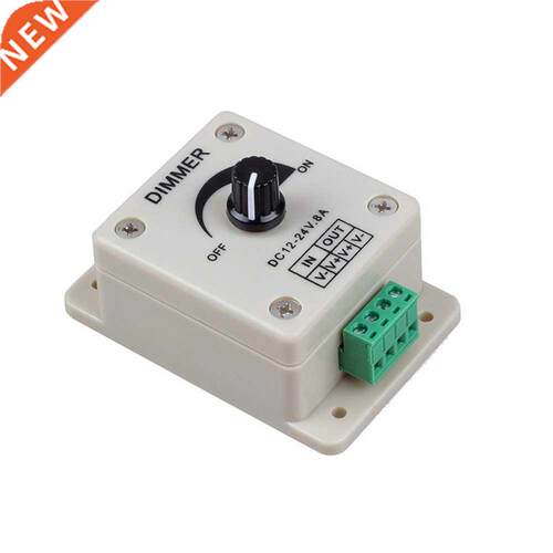Brand New LED Dimmer Switch 12-24V 8A Voltage Regulator Adju