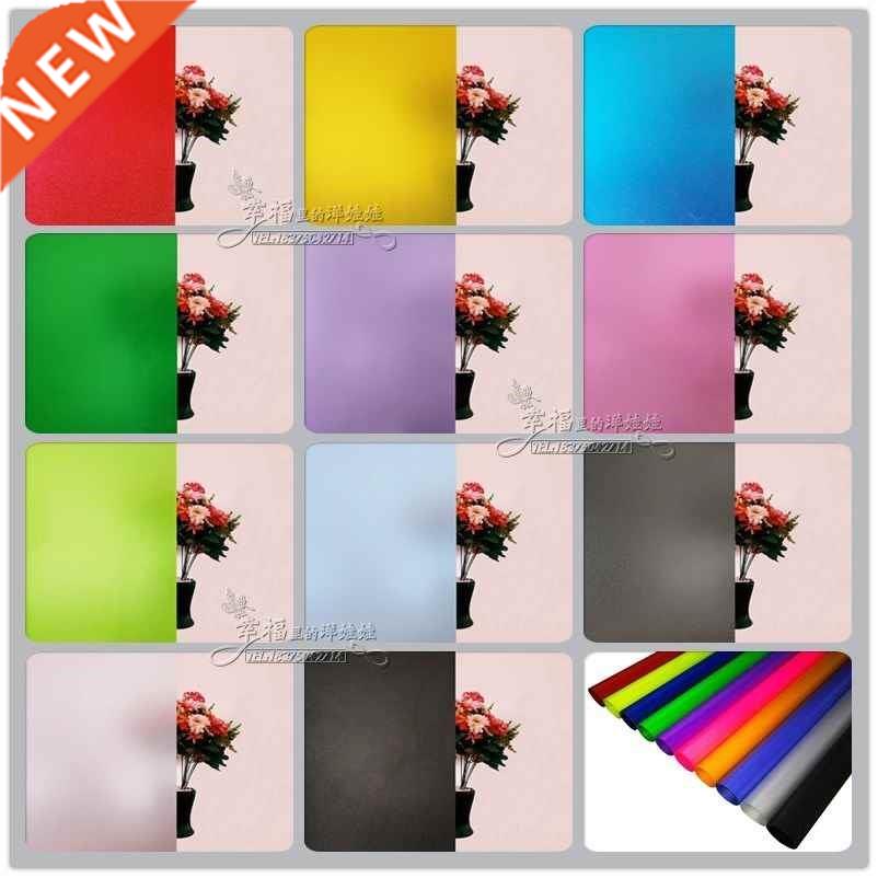 Color insulation film glass sunscreen sticker transparent