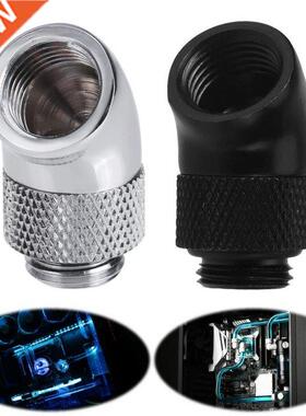 Brass G1/4 Screw Thread 45 Degree Elbow Rotary Brass Adapter