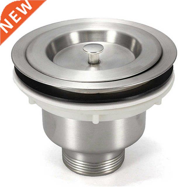 1Pcs Stainless Steel Kitchen Basin Waste Plug Sink Filter Si