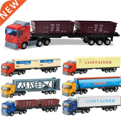 Alloy Metal Car Model Container Truck Diecast Model Educatio