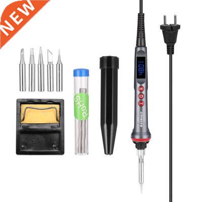 HANDSKIT 90W LED Digital Electric Soldering Iron Set Adjusta