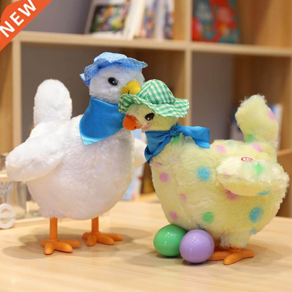 hen layng eggs toy vvd plush funny chcken kds toy lays