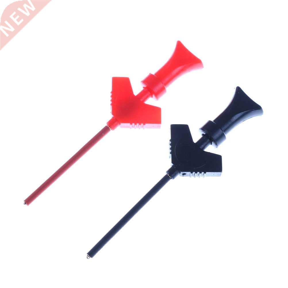2pcs mini grabber SMD IC test hook clip jumper probe Logic A