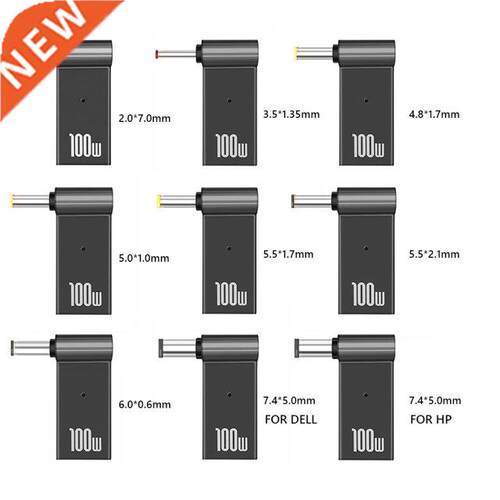 PD 100W Laptop Power Charger Supply Adapter Connector US Ty