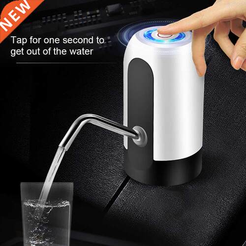 Mini Barreled Water Bottle Switch Electric Pump USB Charge A