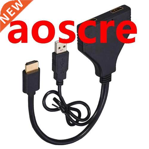 HDMI Male Head One Point Two Transfer Cable HDMI Adapter Pro