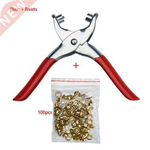 Hole Punch Hand Pliers Rivets Pliers and Rivet Punching Leat