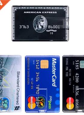 Pendrive Waterproof Super Slim Credit Card USB Flash Drive P