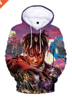 New RIP Juice Wrld 3D Printed Hoodie Juice Wrld 999 Hip Hop