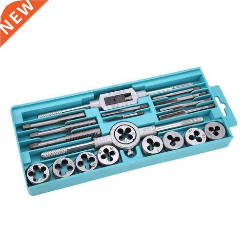 screw tap 20pcs Taps and Dies Set M3~M12 Screw Thread Tap Wr