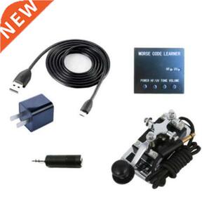 HF Shortwave Radio Station Morse Code CW Trainer + Telegraph