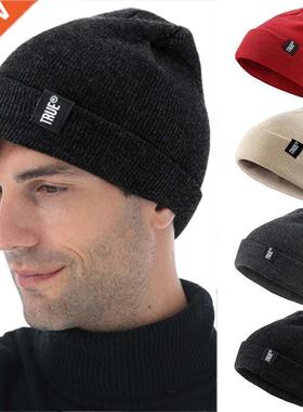 Autumn and winter warm woven knit hat ski hat wool hat knit