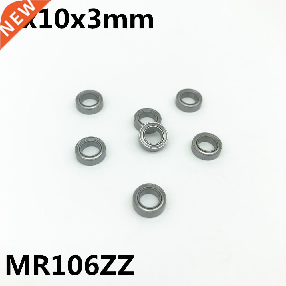 10Pcs MR106ZZ L-1060ZZ 6x10x3 mm Deep Groove Ball Bearing Mi