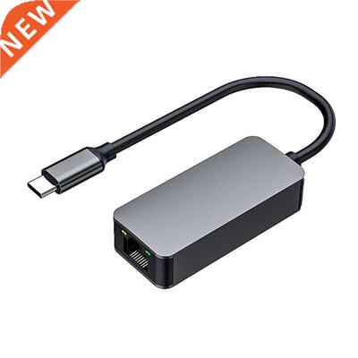 Type-C 3.1 to 2.5G RJ45 Gigabit Network Card 2500M High Sp